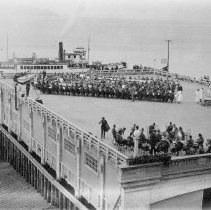 First floor of the Pavilian/Boathouse, 1921 dedication event