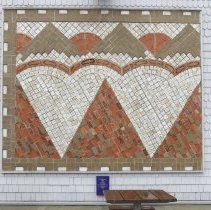 Boathouse tile mural