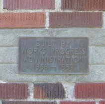 Wapato Bathhouse plaque