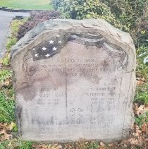 MPGC WWII memorial stone Dec. 2019
