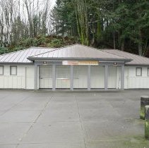 Concession building 2016, exterior