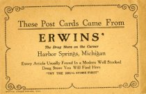 Erwin Drugstore Postcard