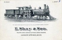 E Shay & Son, Harbor Spring Water Works, Information about Artesion Well Wa