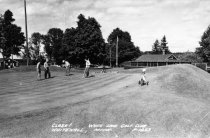 White Lake Golf club, Whitehall, Mich.; Postcard to Lena Hill, May 4 1956