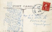 The Buckeye House, Burt Lake, Mich.; Postcard to Mr S.S. Shepard, December