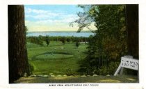 Scene From Wequetonsing golf Course