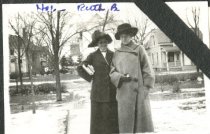 Two women at the University of Michigan.