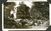 Bob Allen and Mother Shay at Orchard Hills.