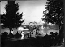 Silver Spray at Harbor Springs dock.