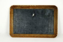 School slate from the Friendship Township and West Traverse School Houses.