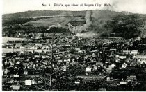 Bird's eye view of Boyne City