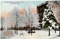 Cushman House Park in Wintre, Petoskey, Michigan.