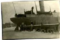 Ship docked at Harbor Springs