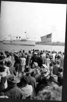 Arrival of the City of Petoskey to the docks.