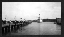 Arrival of the ship City of Petoskey to the docks.