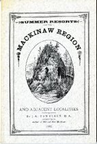 Summer Resorts of the Mackinaw Region and Adjacent Localities