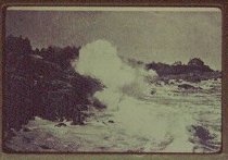 Waves in back of the Neck