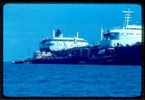 Tanker in Salem Harbor