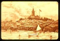 Abbot Hall from Harbor