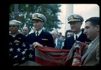 USS Marblehead Flag Presentati