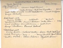 Names on folder of copy