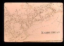 Map of Marblehead with buildin