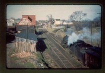 Train & tracks from Village St