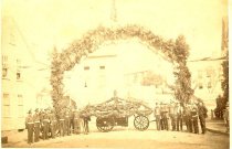 Franklin Street Arch & Firemen