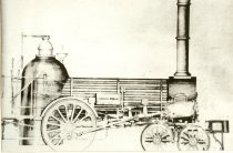 First Railroad Wood Burning En