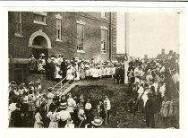 Dedication of Gerry School