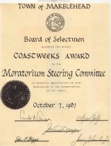 Coastweek Award 1987