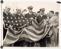 Furling of the battle flag