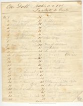 One Doll Drawing Card