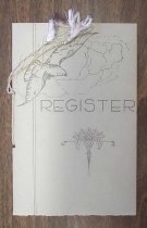 Funeral register cover