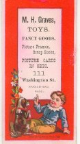 M. H. Graves Trade Card
