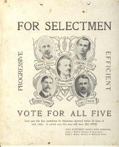 5 Selectmen candidates