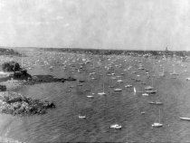 M'head Harbor from Lighthouse