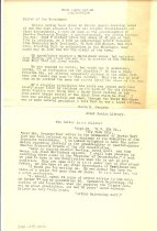 Sarah Gregory Letters