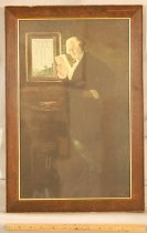 Washington reading a letter