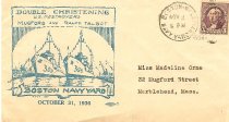 Mail cover USS Mugford