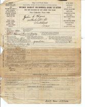 Income Tax Return 1918