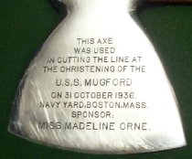 Inscription on Axe
