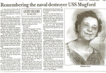 USS Mugford by Ray Cole