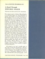 Old Marblehead - A Camera Impr