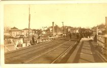 RR Depot after fire of 1888