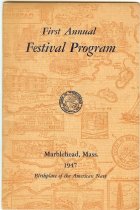 First Annual Festival Program
