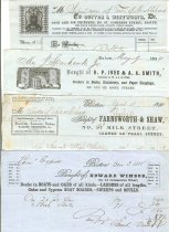 Some  business letterheads