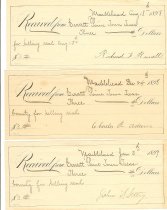 Three seal bounty payments