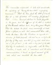 Proposal to Fune Town Debt Page 1