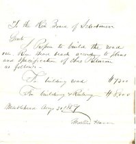 The winning bid by Martin Ham